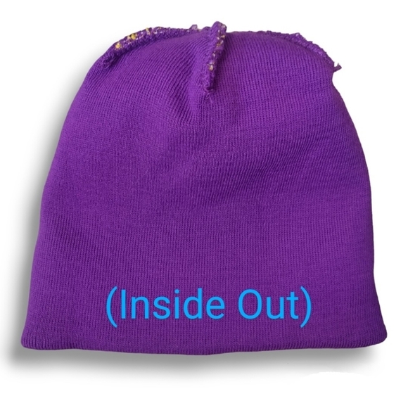 NBA Los Angeles Lakers Beanie w/ PomPom | Unisex | NWOT | Purple & Gold - Picture 3 of 9